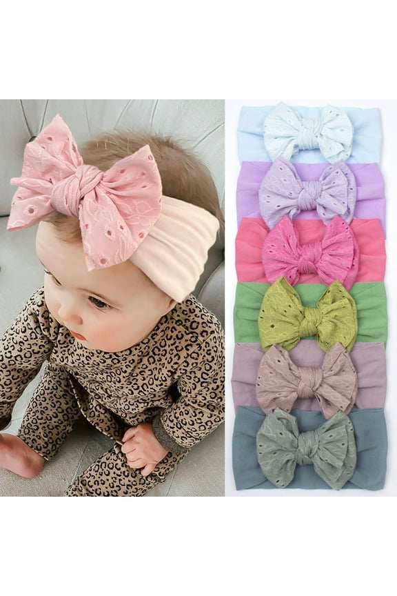 Newborn Baby Girl Hospital Cap Baby Hat Bow Baby Headband Girls Spring Summer 0-36 Months