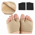 thumbnail image 1 of Yoyauz Plantar Pad Cover (Pair), Comfortable Foot Ball Pad, Soft And Breathable Fabric, Unisex, Forefoot Gel Pad Neuroma Pain Relief And Calloused Blister Prevention, 1 of 7