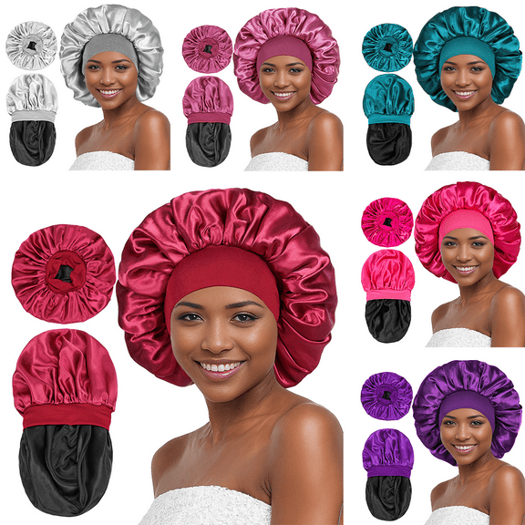 Yoyauz Satin Hat Sleep Hair Cap - Silk Hat, Suitable For Various Hairstyles, Equipped With Elastic Soft Band For Hair Care