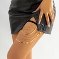 thumbnail image 1 of Yoyauz Sexy Thigh Chain Layered Leg Chain Body Chain Bohemian Bikini Party Body Chain Beach Hot Leg Chain Jewelry Ladies Girls, 1 of 4