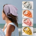 thumbnail image 1 of Yoyauz Slippery Ski Spinning Elastic Triangle Bandana Headscarf Headscarf Headscarf Headscarf Ladies Girls Teen, Multiple Colors, 1 of 7