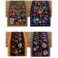 thumbnail image 1 of Yoyauz Table Runner 13"x72" Inch Undead Table Runner Linen Decorative Tablecloth Skull and Bones Table Flag Kitchen Dining Room Table Runner, 1 of 3