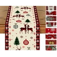 thumbnail image 1 of Yoyauz Table Towel, Vintage Seasonal Dresser Scarf for Party Kitchen, Dining Room, Coffee Table, Bedroom, Indoor & Outdoor, Machine Washable (Bohemia, 13in x 72in / 30×180cm), 1 of 7