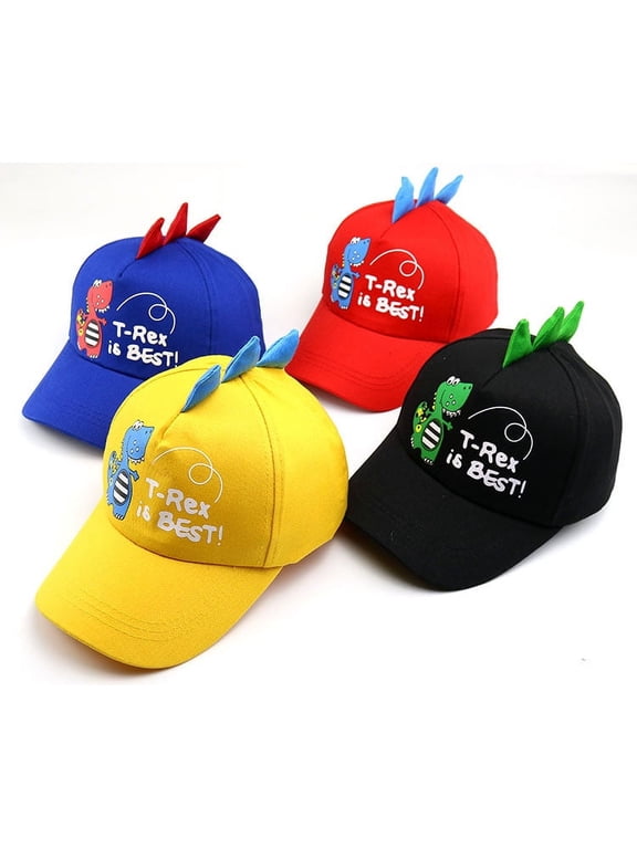 Toddler Boys Girls Kids Cute Animated Dinosaur Baseball Cap Summer Hat