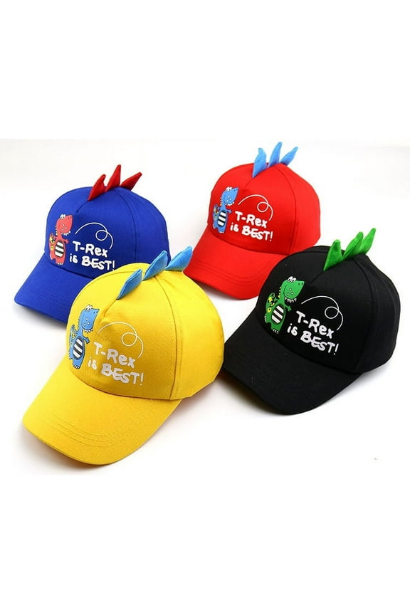 Toddler Boys Girls Kids Cute Animated Dinosaur Baseball Cap Summer Hat