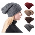 thumbnail image 1 of Yoyauz Warm Lazy Beanie - A soft Everyday Beanie With A Chunky Knit Fabric, 1 of 7