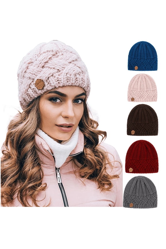 Warm Lazy Beanie - A soft Everyday Beanie With A Chunky Knit Fabric