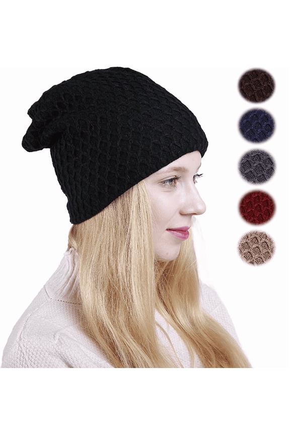 Warm Lazy Beanie - A soft Everyday Beanie With A Chunky Knit Fabric