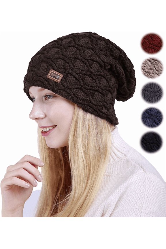Warm Lazy Beanie - A soft Everyday Beanie With A Chunky Knit Fabric