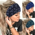 thumbnail image 1 of Yoyauz Wide Headbands for Women, Extra Large Turban Headband Boho Hairband Hair Twisted Knot Accessories, 1 of 2