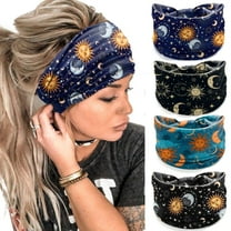 Yoyauz Wide Headbands for Women, Extra Large Turban Headband Boho Hairband Hair Twisted Knot Accessories