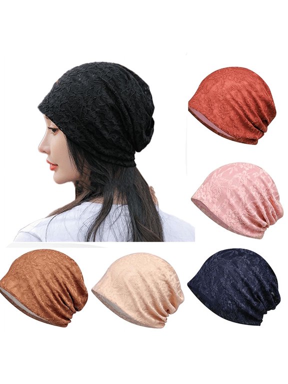 Women's Baggy Slouchy Fashion Beanies Chemo Caps Cancer Headwear Skull Cap Knitted hat Scarf for Women
