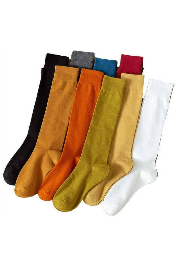 Women's Bamboo Knee-High Socks | Comfortable Seam Long Dress Socks, Soft And Lightweight Shoe Size 5-8/8-11