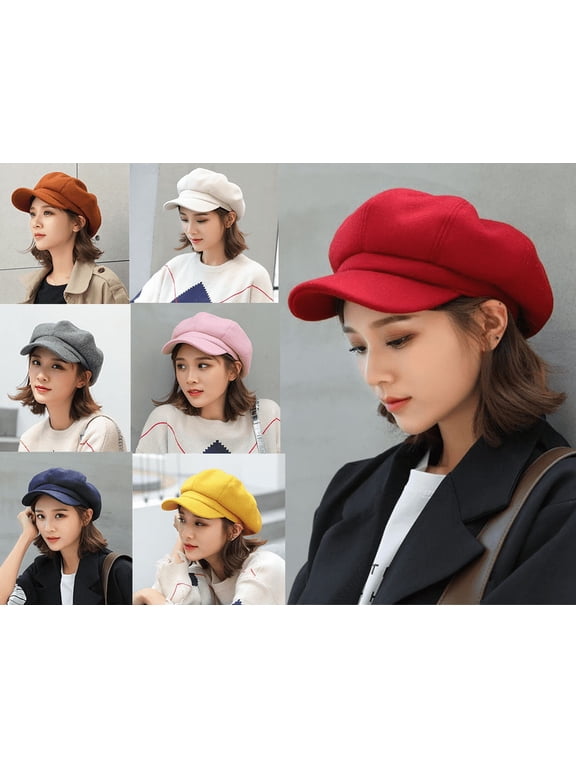 Women's Berets, Newsboy Hats, French Wool Hats, Classic Fall/Winter
