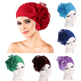 thumbnail image 1 of Yoyauz  Women's Elegant Fashion Caps Chemotherapy Hats Beanies Muslim Hats Stretch bandana caps, 1 of 5