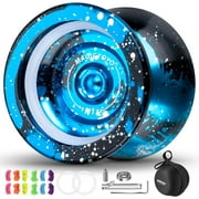 Yoyo Professional Unresponsive Yoyo Ball - Miraculous Medal Yoyo Magic for Kids Beginner with 1 String + 1 Dragon Finger Gloves for Beginner & Professional Professional Unresponsive Yoyo Ball - Miracu