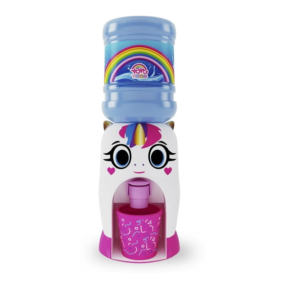 YOYO World Water Dispenser for Kids - Miniature Desktop Water Dispenser - Fun Unicorn Design | 1 Pc
