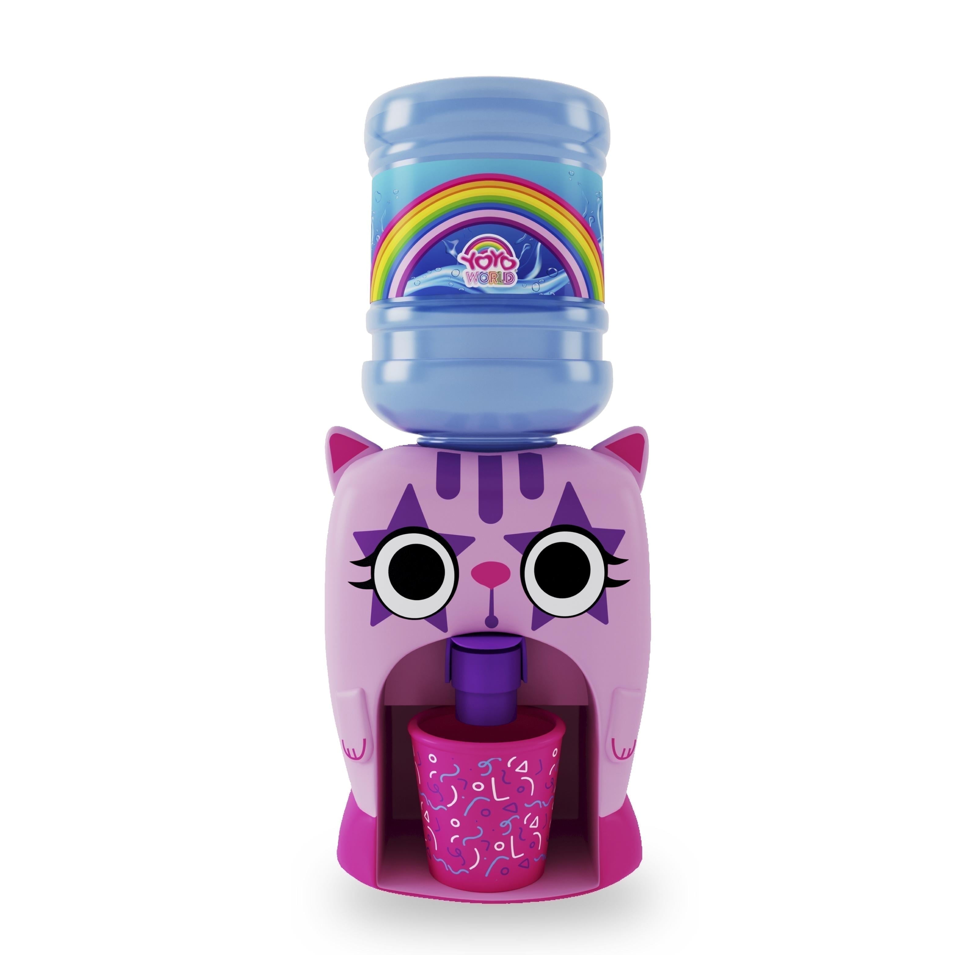 Yoyo World My Miniature Cooler Water Dispenser for Kids, Kitty Kat, Unisex