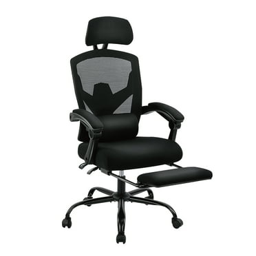 Yoyomax Ergonomic Mesh Office Chair, High Back, Headrest, 250lbs, Black ...