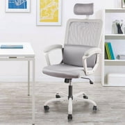 Yoyomax Office Chair, Ergonomic Mesh Desk Chair High Back Computer Chair with Headrest, Gray