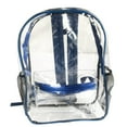 thumbnail image 1 of Yoziaaoa 1 Pcs Clear Backpack Stadium Approved Clear Mini Backpack Small Transparent Backpack for Concert, Beach, Work, Travel & Sporting (Blue), 1 of 6