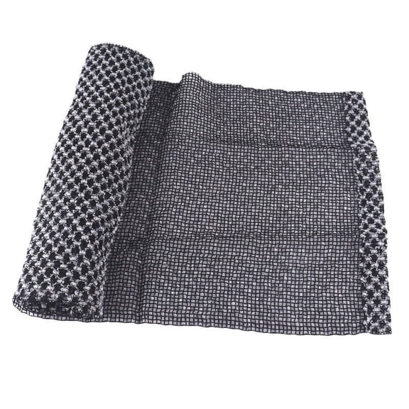 Yoziaaoa 1 Pcs Exfoliating Washcloth Body Scrubber Back Scrubber for Shower Japanese Beauty Washcloth Bath Wash Cloth Korean Exfoliation Luffah Towel Net Sponge Loofah Body Scrub(Black)