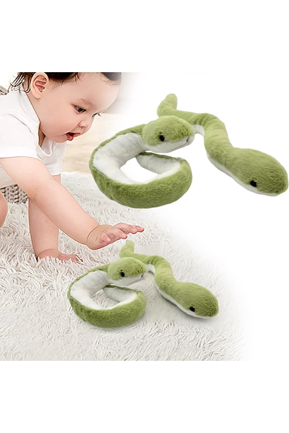 1 Pcs Pet Snake Interactive Toy, Cute Soft Kicking Toy, Hunting Simulation Playmate, Flexible Pet Gift