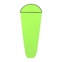 Yoziaaoa 1 Pcs Sleeping Bag Liner Camping Adult Sleep Sack Lightweight Travel Sheet for Hotel Bed Compact Ultralight Essential Cleaning Supplies Travel Bedding for Backpacking