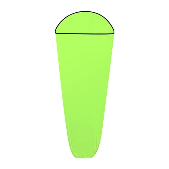 Yoziaaoa 1 Pcs Sleeping Bag Liner Camping Adult Sleep Sack Lightweight Travel Sheet for Hotel Bed Compact Ultralight Essential Cleaning Supplies Travel Bedding for Backpacking