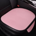 thumbnail image 1 of Yoziaaoa 1 Pcs Ventilated Car Seat Cover With Ergonomic Support, Summer Cooling Pad For Driving And Office Use, Fiber Material(Pink), 1 of 7