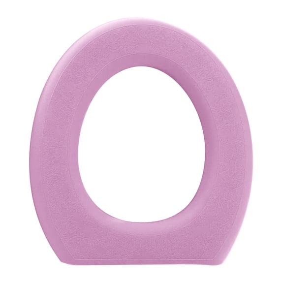 Yoziaaoa 1 Pcs Waterproof Toilet Seat Cushion Washable Adhesive Universal Toilet Seat Soft Breathable Bathroom Accesorios Toilet Lid Cover Household Toilet seat(Pink)