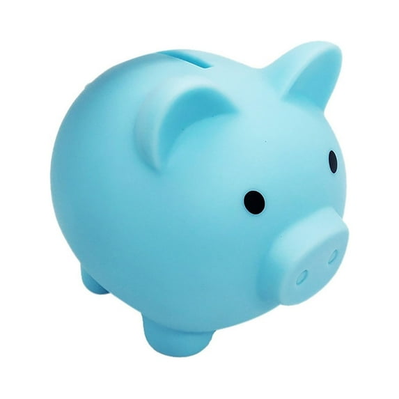 Yoziaaoa 1 pcs Mini Piggy Bank, Plastic Coin Bank, Unbreakable Money Banks, Cute Piggy Banks for Kids, First Money Box, Best Birthday Gifts Home Decoration