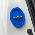 thumbnail image 1 of Yoziaaoa 16 Pcs Car Silicone Door Latch Protective Cover - Car Door Lock Cover Protective Cap - Car Door Guard Cover Protector - Door Latchs Cover Interior Protection Accessories(Blue), 1 of 3