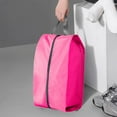 thumbnail image 1 of Yoziaaoa 2 Pcs Versatile Polyester Travel Organizer With Hand Carry Design, Water Resistant Foldable Storage For Garments And Footwear, 9.5x7.1x16.5in(Pink), 1 of 1