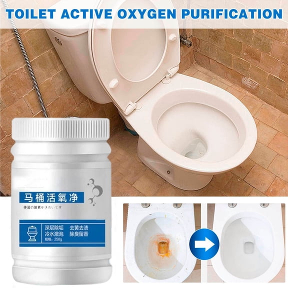 Yoziaaoa 4 Pcs 250g Splash Cleaner Foaming For Toilet,Foam Toilet Cleaner Automatic Cleaning, Toilet Bowl Cleaner for Washbasins, Tile Walls, Urinals, Squatting Pans