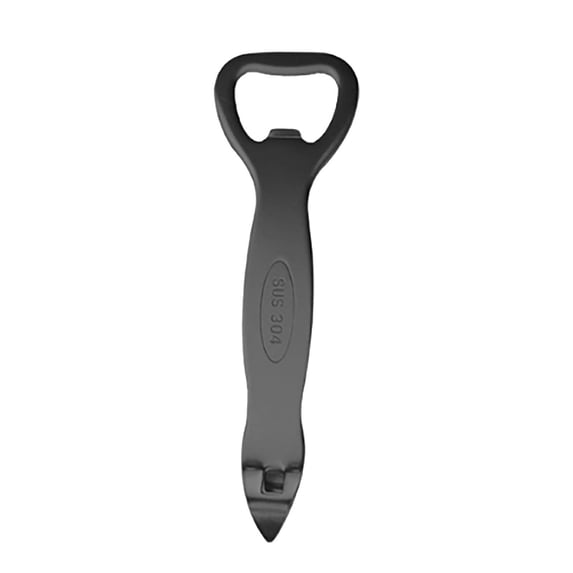 Yoziaaoa 4 Pcs Creative Stainless Steel Bottle Opener, Unique Kitchen Accessory and Cool Gadget for Home Bar, Portable Tool for Camping and Outdoor Sports, Perfect Gift for Father's Day and Christmas