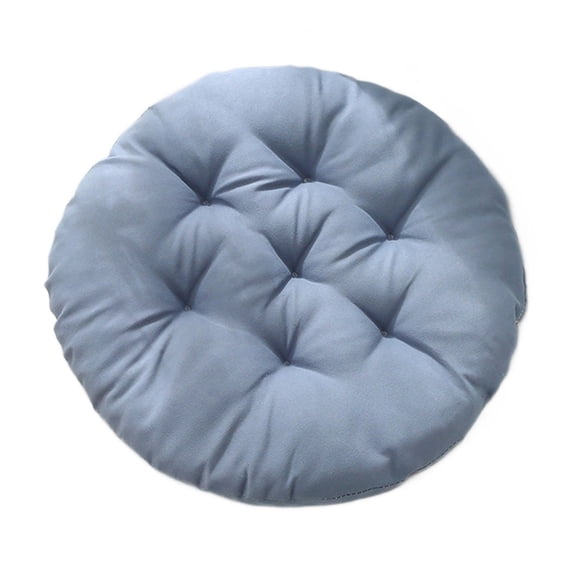 Yoziaaoa 4 Pcs Mini Padded Cushion Chair Seat Pads Garden Chair Seat Cushion Pads Round Kitchen Office Seat Pads for Indoor Outdoor