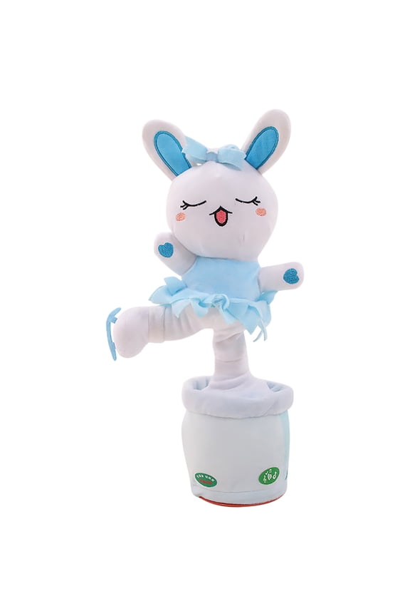 5 Pcs Singing and Dancing Talking Toy, Interactive Electronic Toy for Birthday, Funny Voice Imitation and Recording Feature, Colorful Light Show with Music, Language Skill Practice Gift