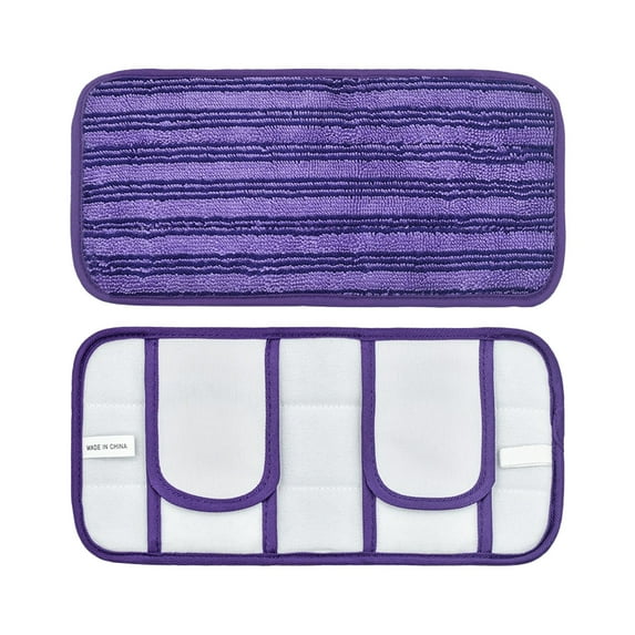 Yoziaaoa 5 pcs Microfiber Spray Mop Replacement Heads, Wet and Dry Cleaning, Compatible with Bona Floor System, Washable Mat Mop Replacement Head