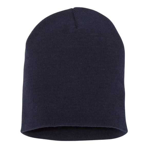 Yp Classics Beanie 100% Acrylic, Hypoallergenic Soft Knit Cozy Solid Winter Hat (Navy)