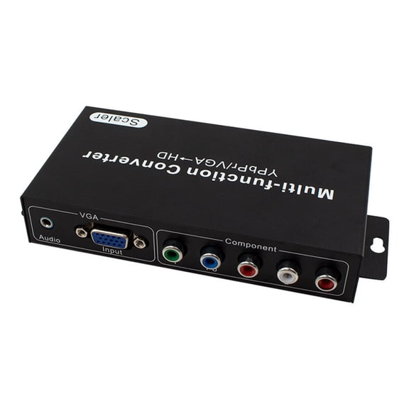 YpbPr/VGA To HDTV 1080P Converter Supporting 1080P For Home Or Use Laptop Display Easy installation