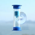thumbnail image 1 of Yrmaups 3 Minute Hourglass Timer, Mini Sand Timer with Suction Cup for Shower and Teeth Brushing, Plastic Acrylic Bathroom Kitchen Timer, 3 Min Visual Timer forKidsAdults, Desk Classroom Office Decor, 1 of 4