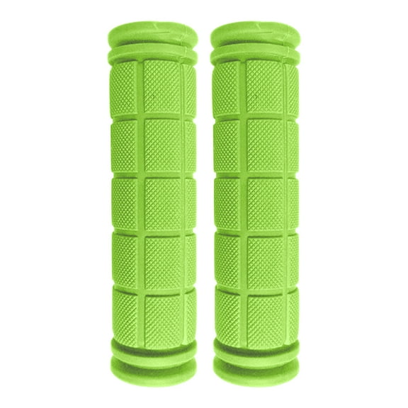Yrmaups Bicycle Handlebar Grips, 2-Pack Soft Rubber Handlebar Covers, 22.2mm Inner Diameter Non-Slip Mountain Bike Grips for Road Bike and Folding Bike, Shock Absorption Cycling Accessories