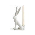 thumbnail image 1 of Yrmaups Bunny Candle Holder, Resin Easter Rabbit Tabletop Decor, Spring Holiday Centerpiece for Candle, Mantel Shelf Ornament, Farmhouse Rabbit Decor, Easter Candle Holder, 1 of 8