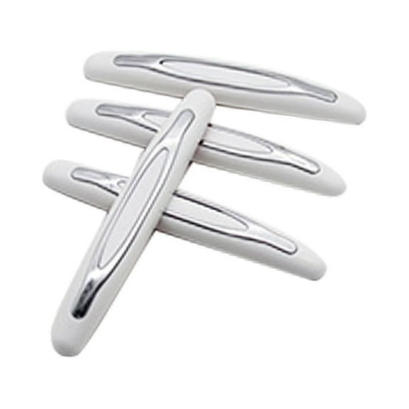 Yrmaups Car Door Edge Protector Strips, 4Pcs Environmentally Friendly Anti-Scratch Guard, Universal Fit Collision Molding, PVC Car Molding