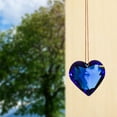thumbnail image 1 of Yrmaups Christmas Tree Suncatchers, Hanging Crystals And Prisms For Window Decor, Heart Shaped Crystal Pendant Sun Catchers, Colorful Glass Ornaments For Home Garden Christmas Decorations, 1 of 4