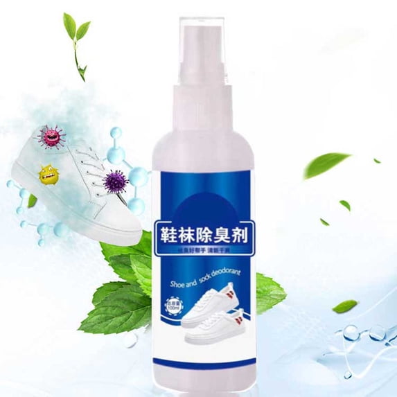 Yrmaups Deodorizer Spray, Shoe Deodorizer, Odor Eliminator, Sneaker Spray, Foot Odor Spray, Shoe Freshener, Boot Spray, Shoe Cabinet Deodorizer, Gym Bag Spray, Footwear Care