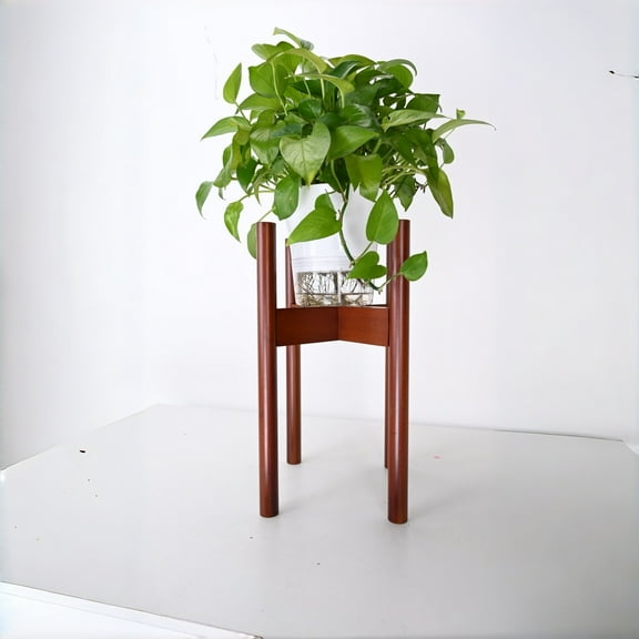 Yrmaups Expandable Greenery Rack, Adjustable Timber Vessel Rack, Tiered Greenery Shelf for Interior Exterior, Blossom Display Rack for Lounge Garden, Scalable Greenery Holder