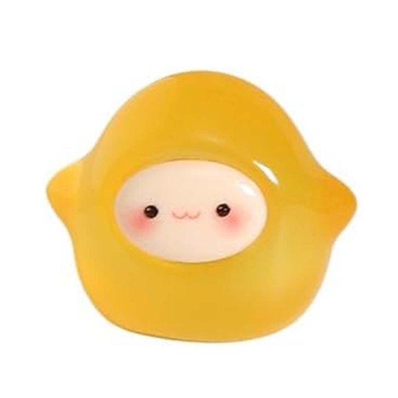 Yrmaups Luminous Resin Ghost Figurine for DIY Enthusiasts, Glow in The Dark Miniature Statue, Phosphorescent Home and Car Decor for Desktop, Shelf, Dashboard, Gift