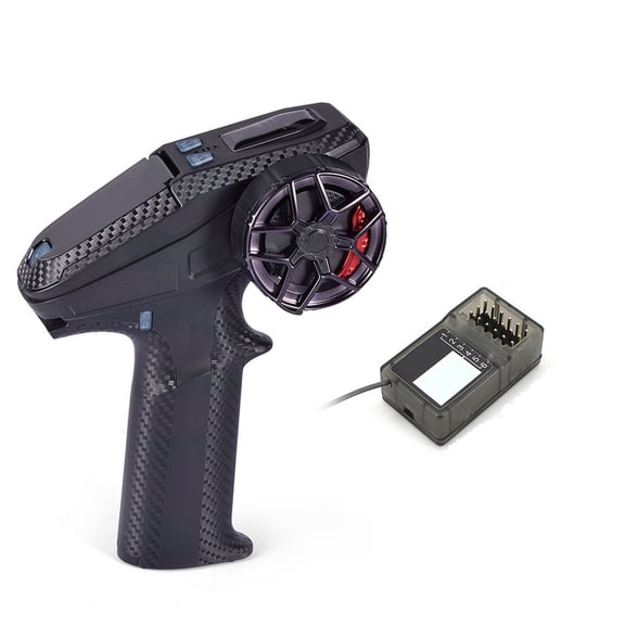 Yrmaups Remote Control Miniature Transmitter Paired With Compact Receiver 2.4GHz FHSS Radio System For RC Models Car Boat RC Controller Transmitter Receiver Set